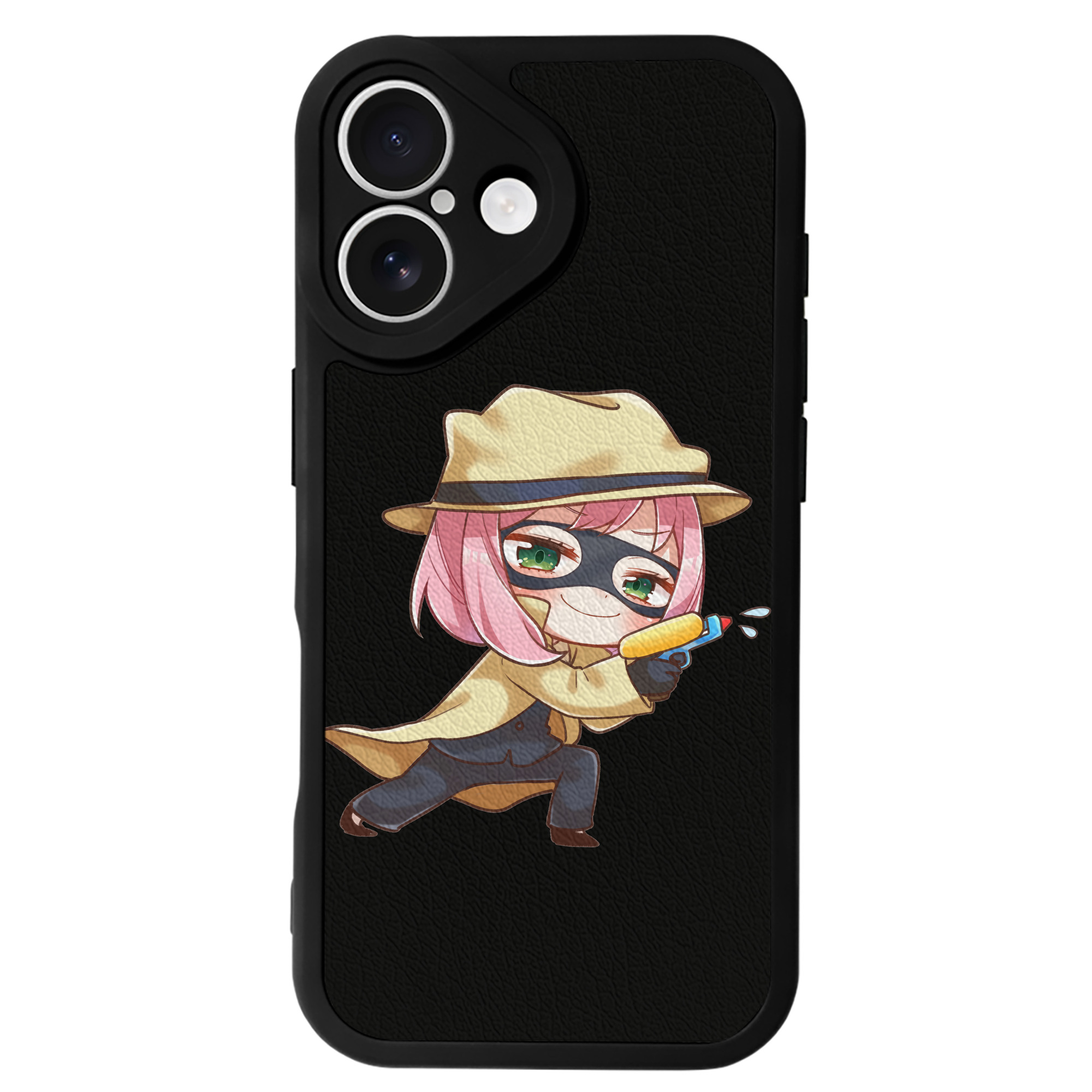 （画像用） SPY×FAMILY间谍家家酒 【iPhone 16シリーズ対応】シリコンスマホケース（レザー調） 材質：シリコン